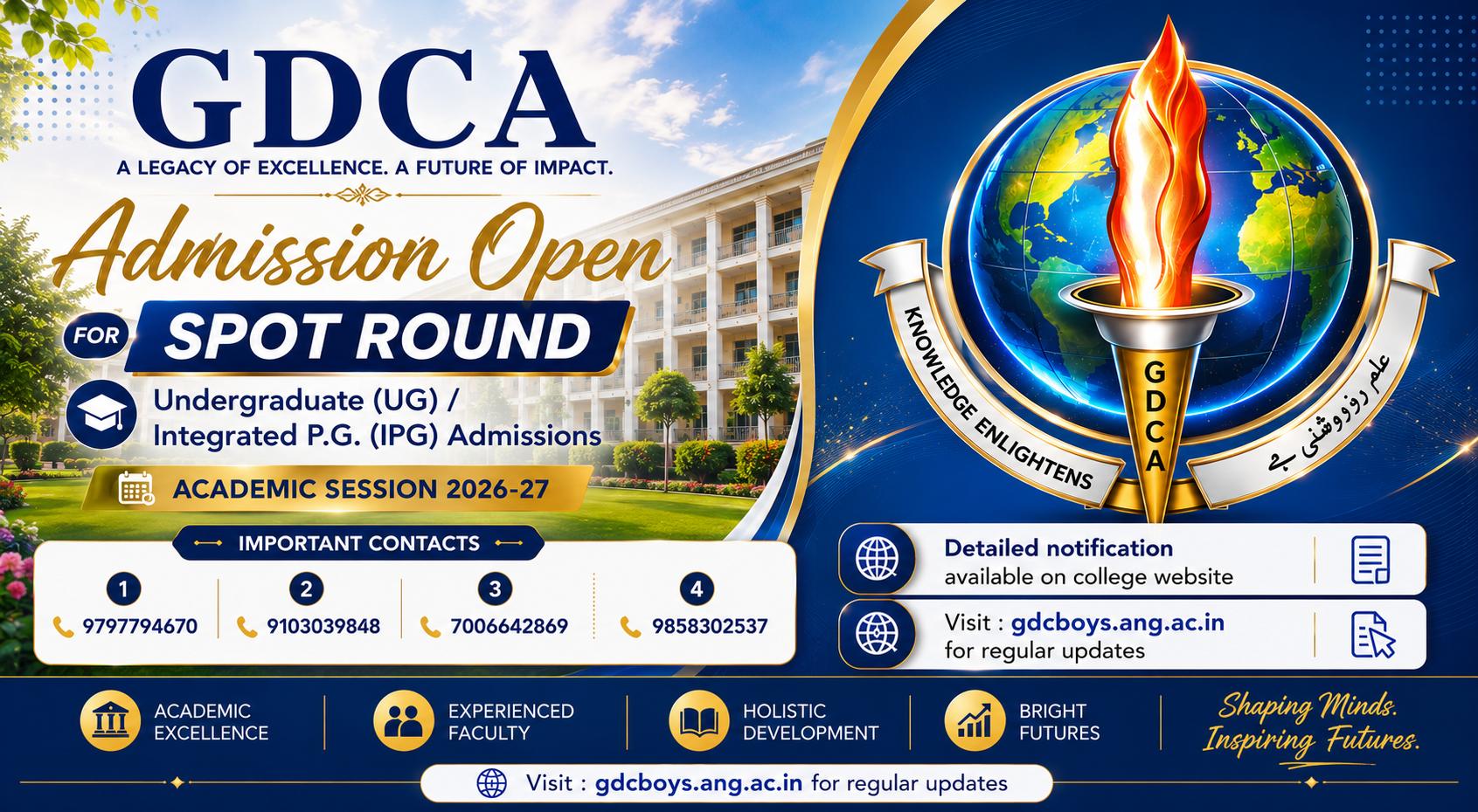 SPOT ROUND ADMISSION