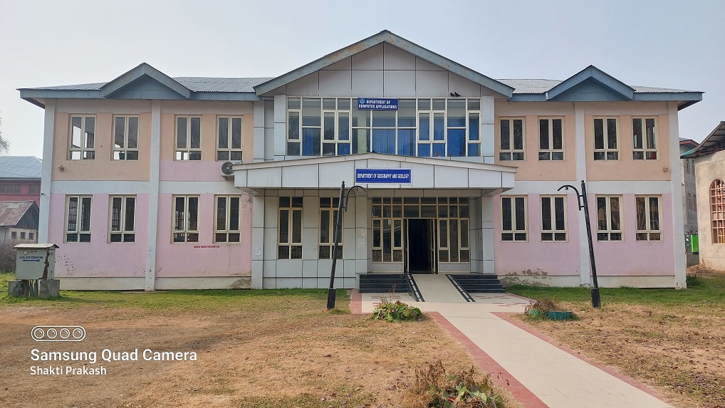 Department of Geography, Geology &amp; Computer Applications