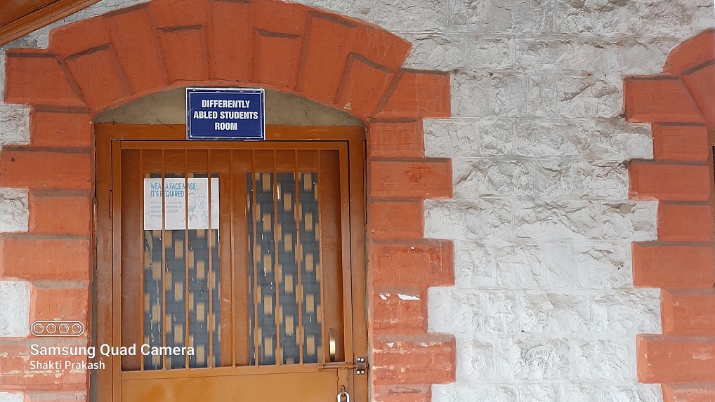 Room for Differently Abled Students