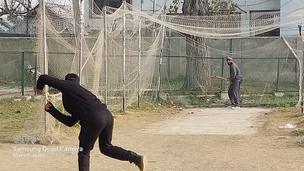 Cricket Net Practice